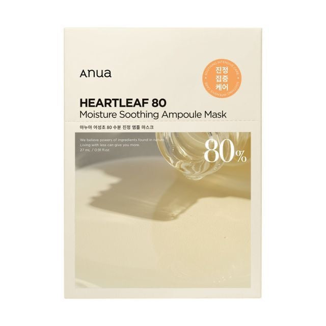 Anua - Heartleaf 80 Moisture Soothing Ampoule
Mask
