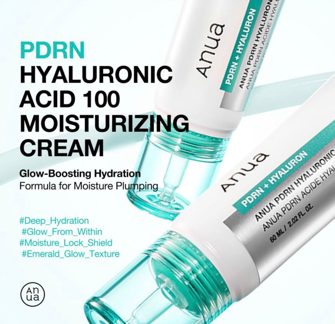 Anua - PDRN Hyaluronic Acid 100
Moisturizing Cream