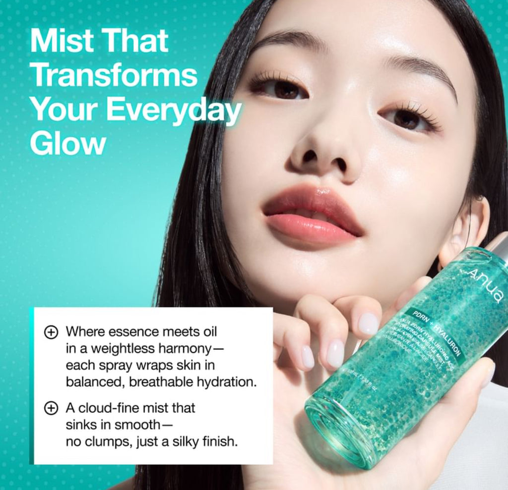 Anua - PDRN Hyaluronic Acid Hydrating
Capsule Mist