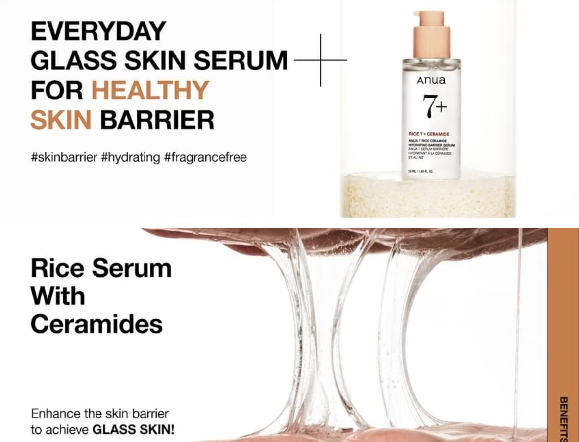 Anua - 7 Rice Ceramide Hydrating Barrier Serum
