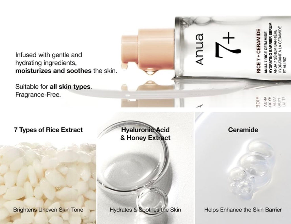 Anua - 7 Rice Ceramide Hydrating Barrier Serum