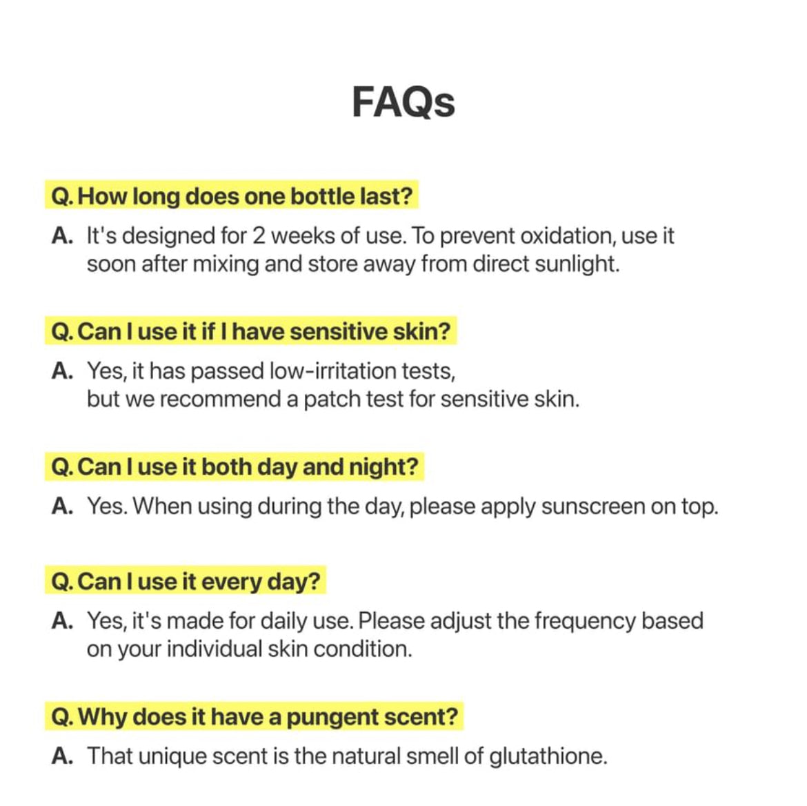 Numbuzin - No.5 Glutathione TXA
Advanced Dark Spot Ampoule
Concentrate