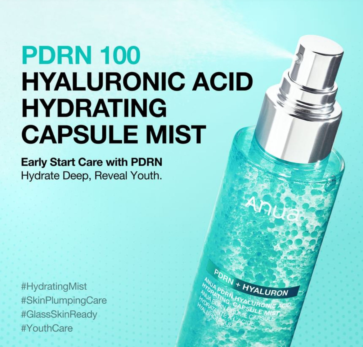 Anua - PDRN Hyaluronic Acid Hydrating
Capsule Mist